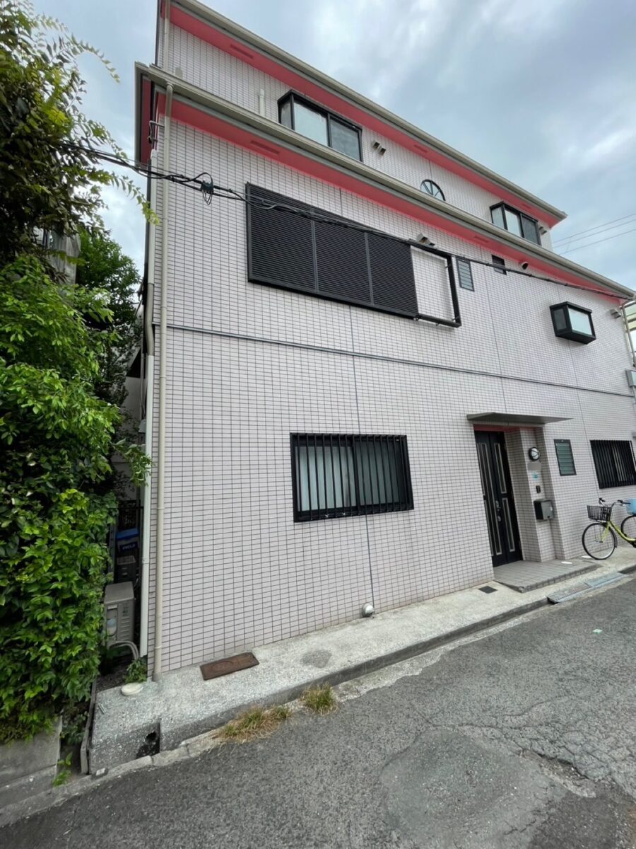 阿倍野区戸建て　樋の取替工事